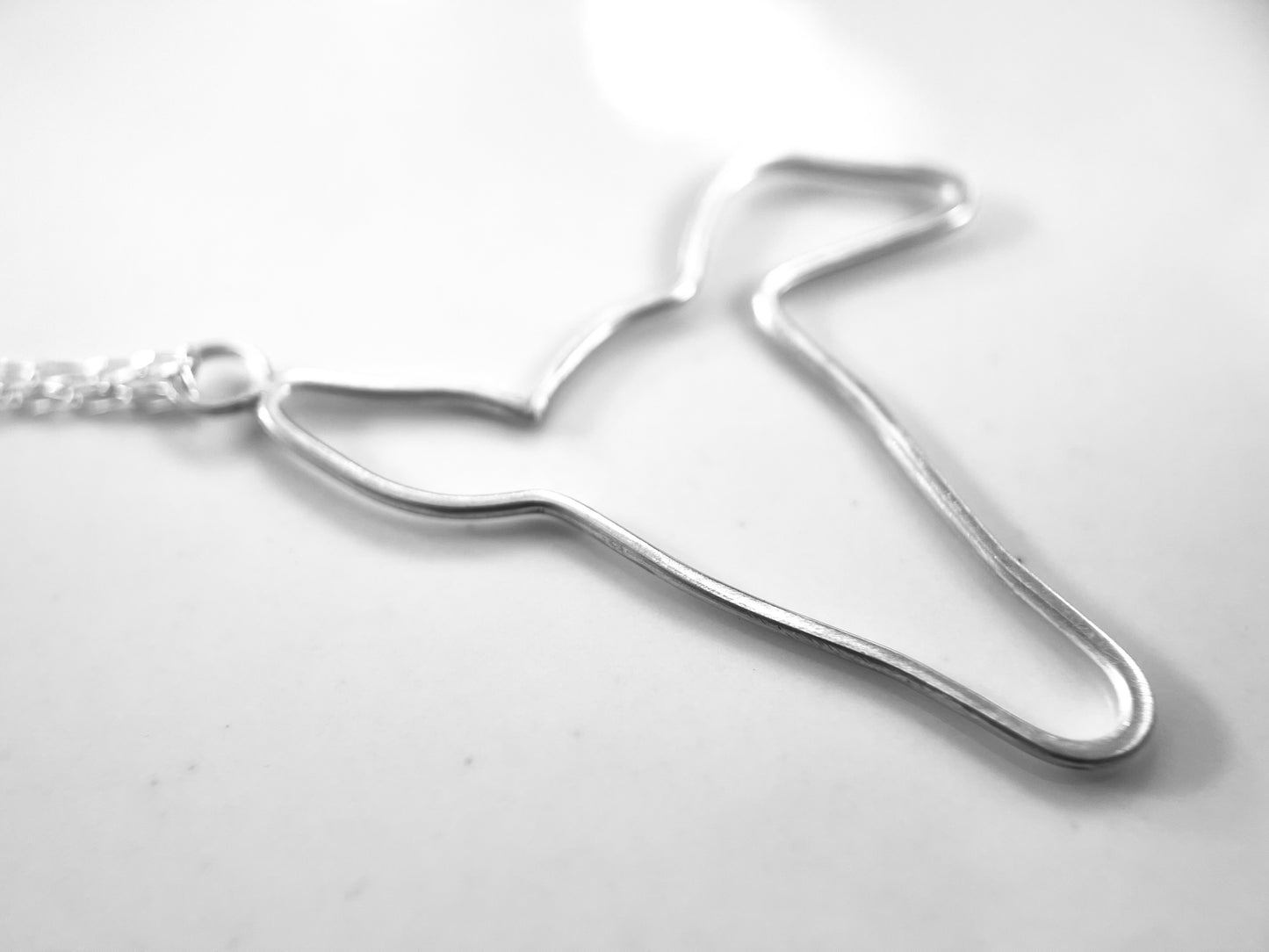 Sterling Silver Greyhound Necklace
