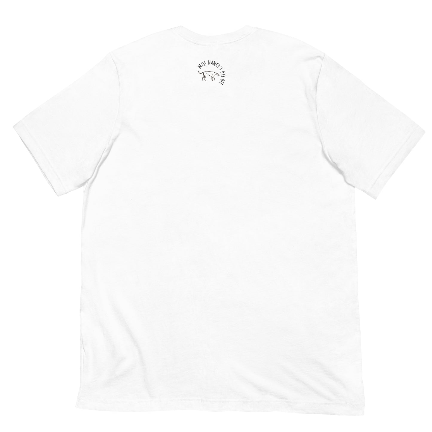 Sleeping Greyhound Unisex White Tee
