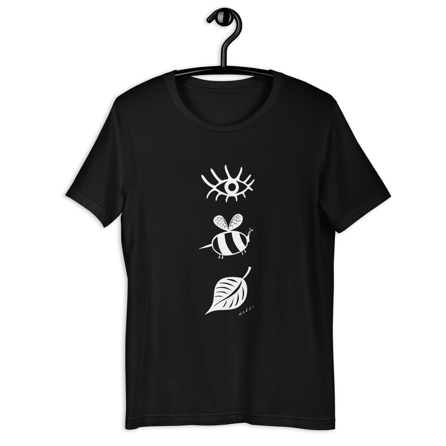 I Believe Pictogram Unisex Black T-shirt